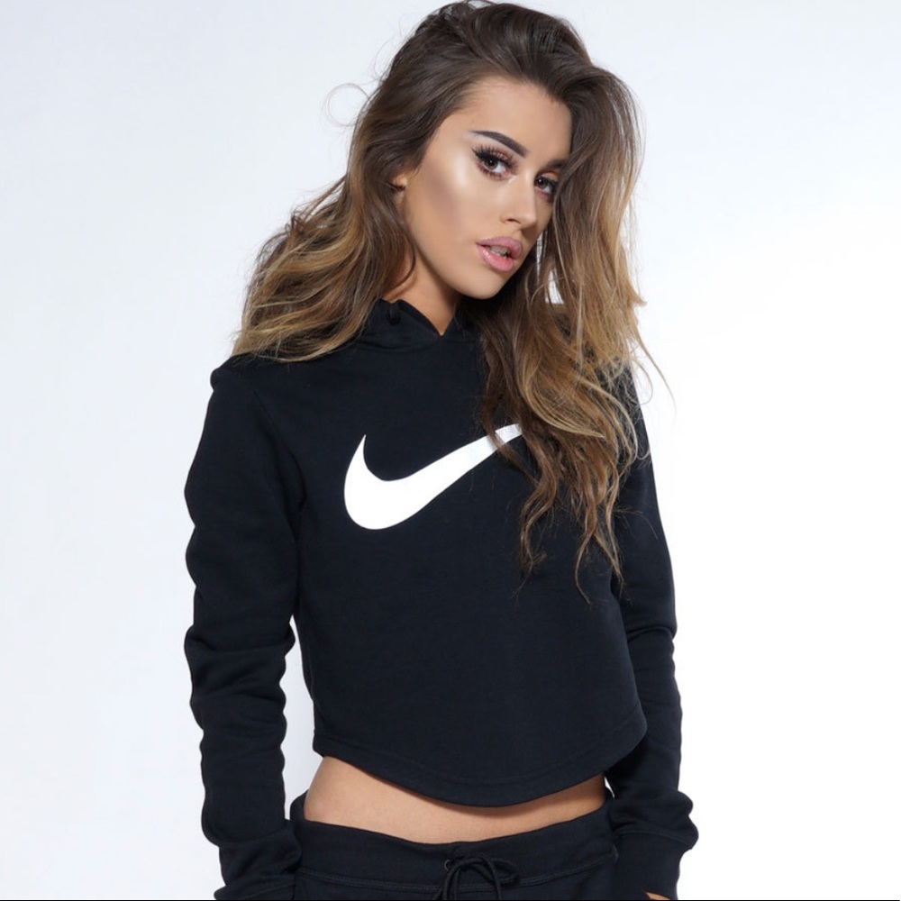 Nike cropped hoodie